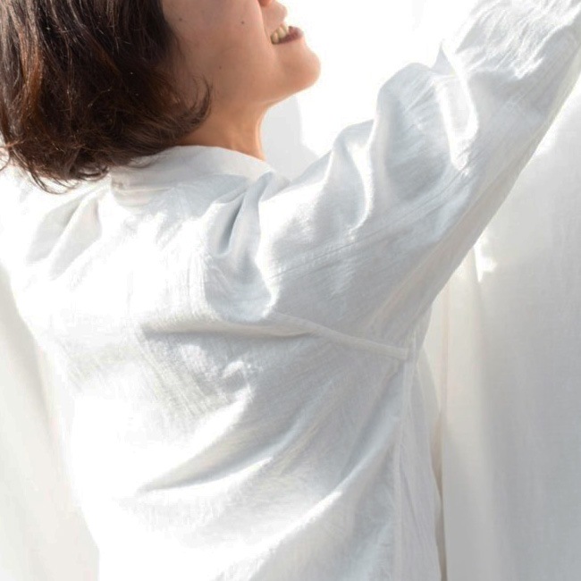 < うなぎの寝床 > think futu　シャツ