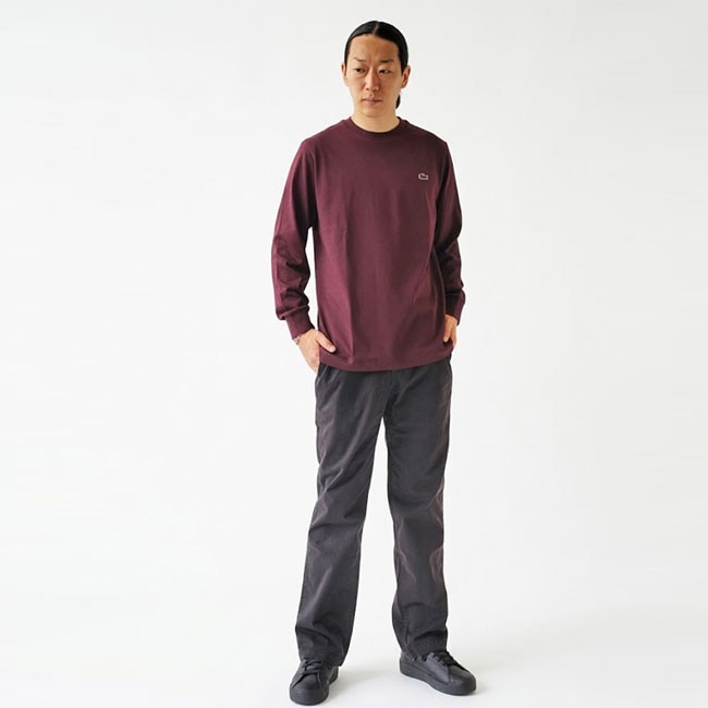 < LACOSTE > ロングスリーブ Tシャツ