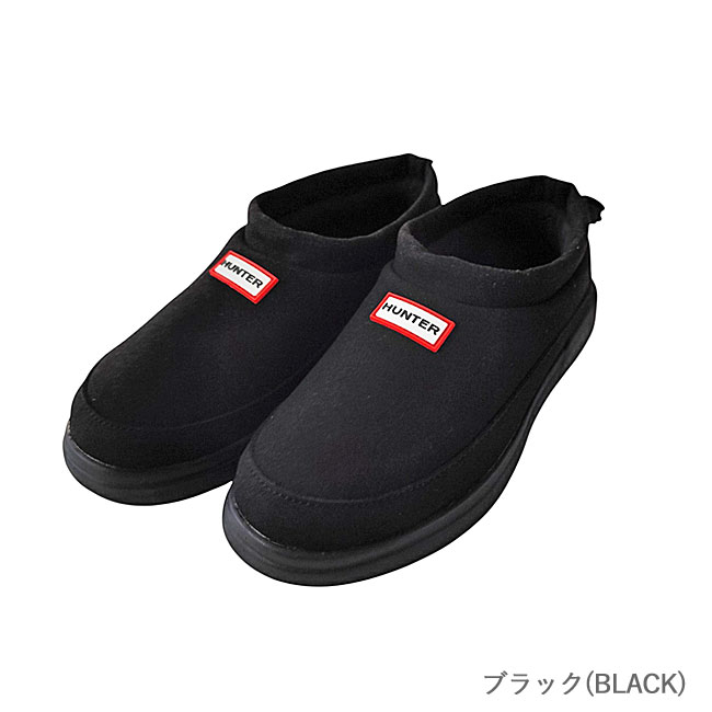< HUNTER > IN/OUT FAUX SUEDE SLIPPER  / ショートブーツ