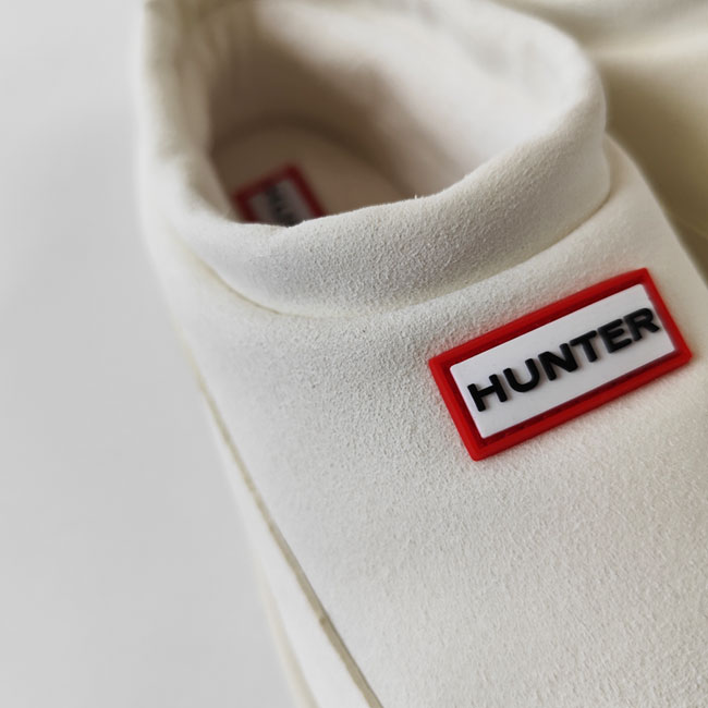 < HUNTER > IN/OUT FAUX SUEDE SLIPPER  / ショートブーツ