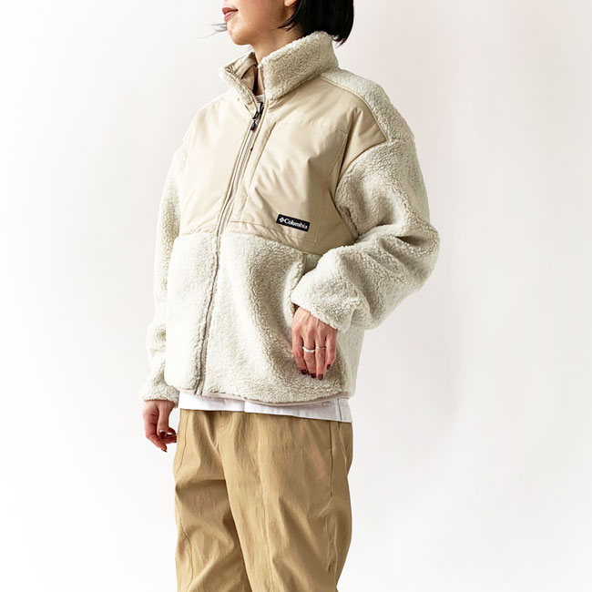 < Columbia > W Bay Bay Pass Reversible Fleece Jacket / リバーシブルジャケット