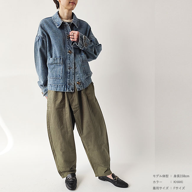 < Kelen > MORIS ラップ デザインパンツ / パンツ