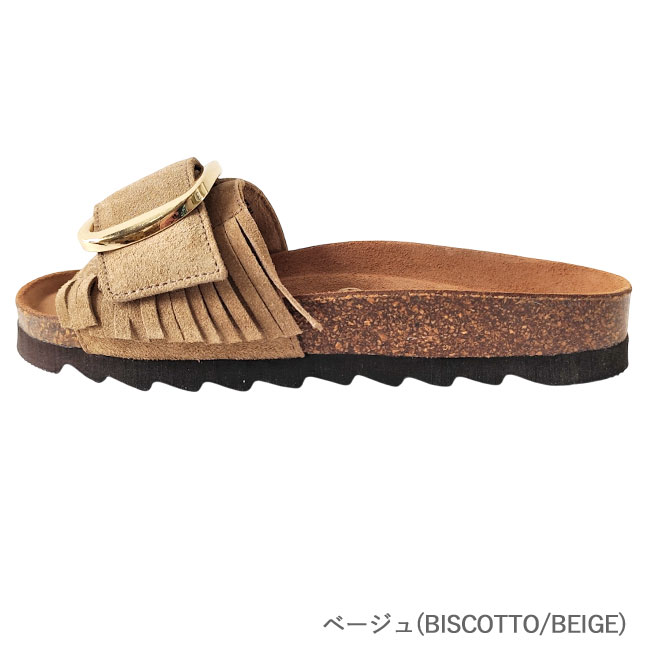 < VINILO > ビッグバックル サンダル