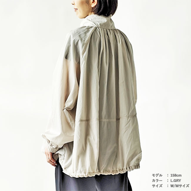 < NANGA > ECO AIR NYLON GATHER BLOUSON / ジャケット