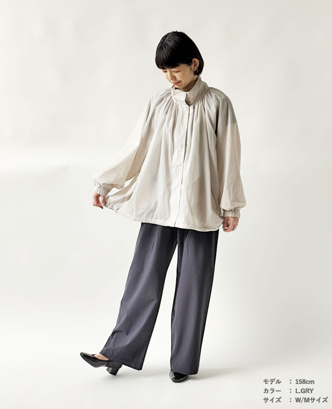 < NANGA > ECO AIR NYLON GATHER BLOUSON / ジャケット