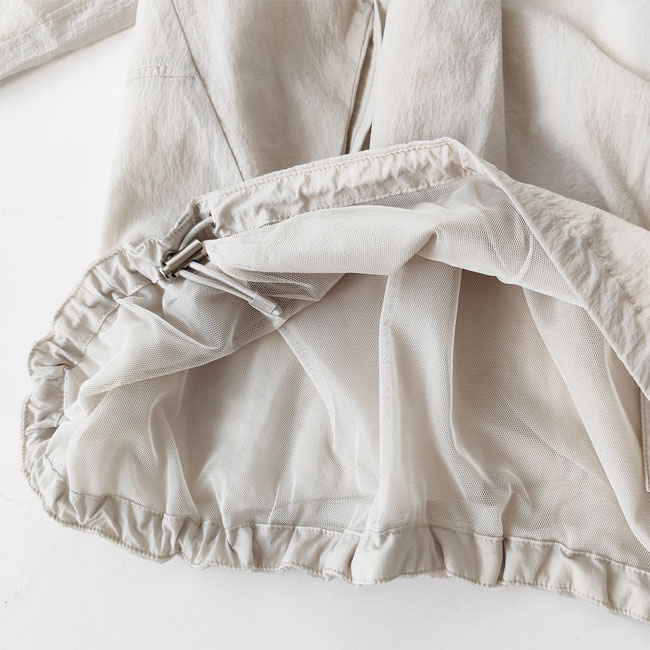 < NANGA > ECO AIR NYLON GATHER BLOUSON / ジャケット