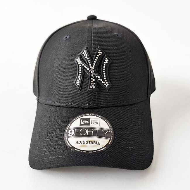 < NEWERA > ラインストーン キャップ