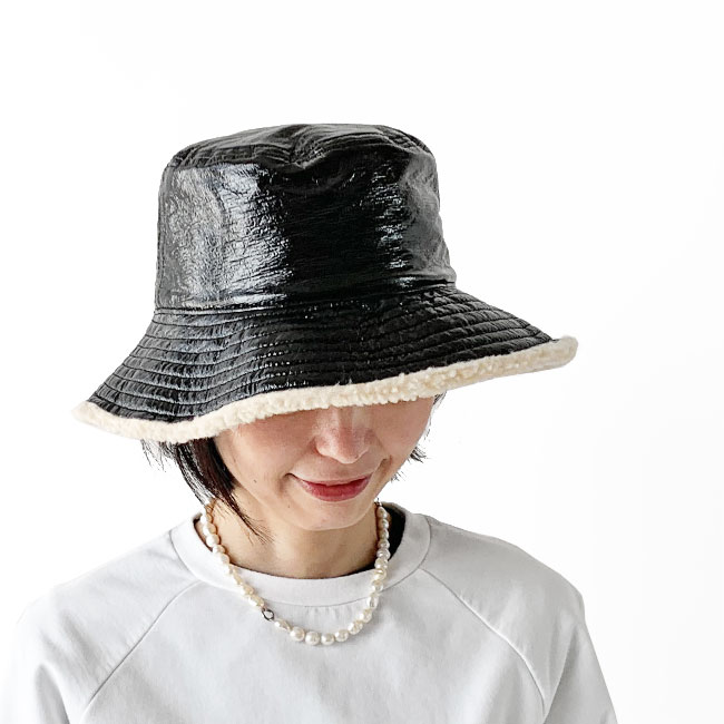 < NEW ERA > 一ツ山佳子 コラボ / リバーシブル バケットハット