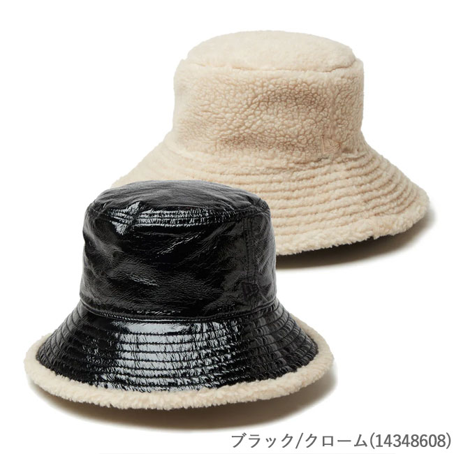 < NEW ERA > 一ツ山佳子 コラボ / リバーシブル バケットハット