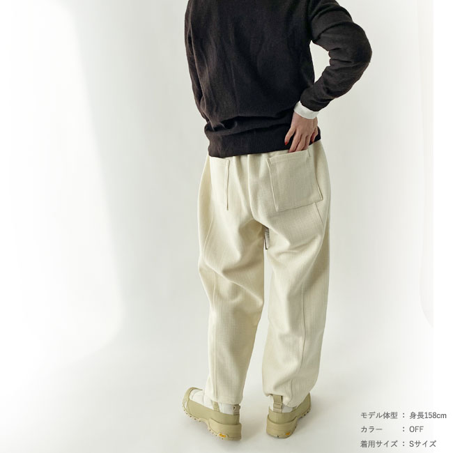 < kelen > DESIGN POCKET TAPERED TROUSER LEDO / パンツ