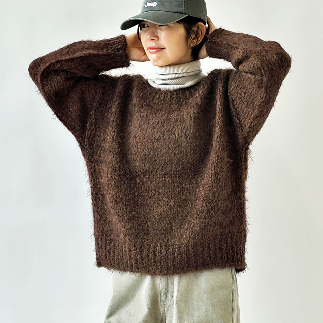 < TRICOTS JEAN MARC > LERIDA / ローゲージ ニット