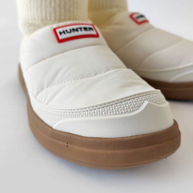 < HUNTER > N/OUT PUFFER KNITTED CUFF BOOT / ショートブーツ