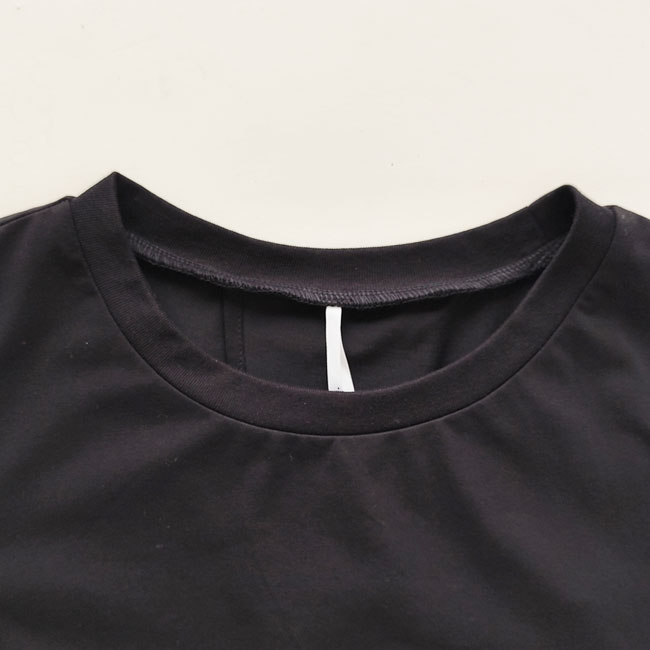 < whyto. >  lace combination tee / レーストップス