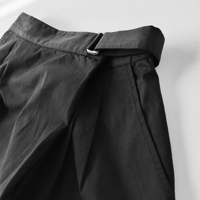 < kelen > Wrap-Style Cargo Pants / カーゴパンツ