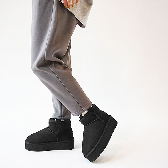 < EMU > Foy Flatform Micro / 厚底ムートンブーツ