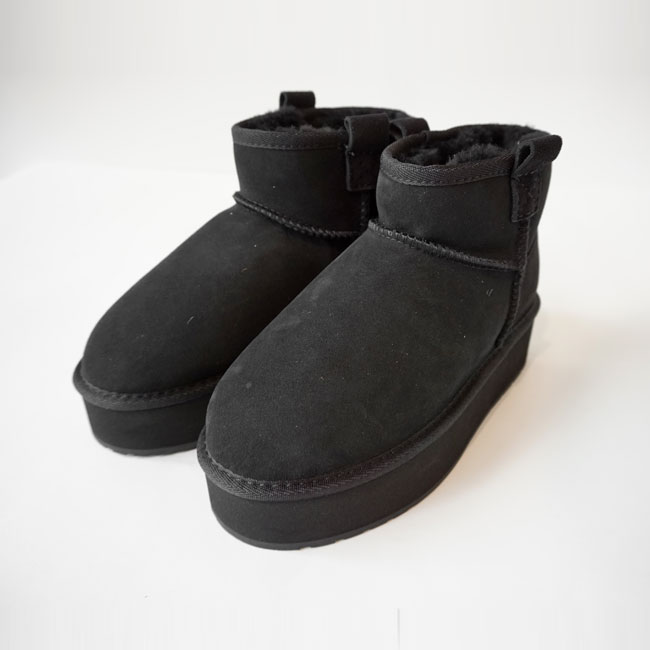 < EMU > Foy Flatform Micro / 厚底ムートンブーツ