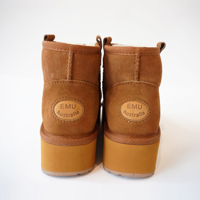 < EMU > Foy Flatform Micro / 厚底ムートンブーツ