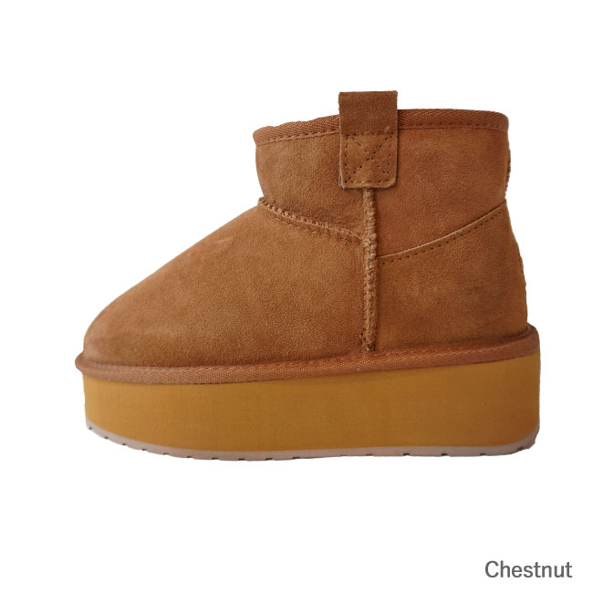 < EMU > Foy Flatform Micro / 厚底ムートンブーツ