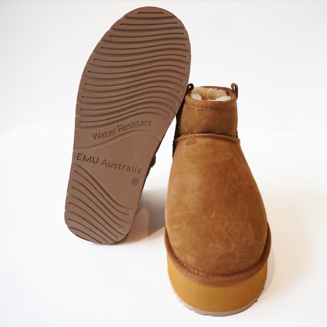 < EMU > Foy Flatform Micro / 厚底ムートンブーツ