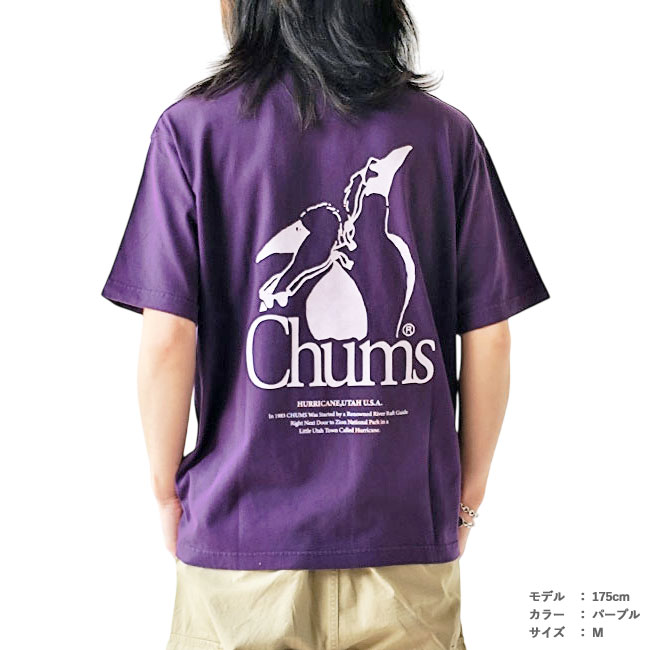 < CHUMS > バックプリントオーバーサイズＴ
