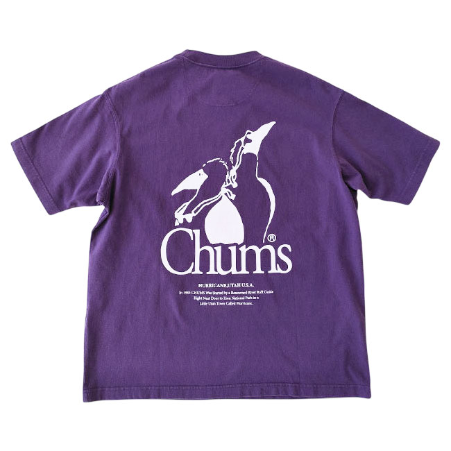 < CHUMS > バックプリントオーバーサイズＴ