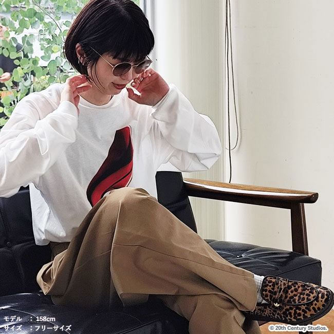 < GOOD ROCK SPEED > プリント ロングTシャツ
