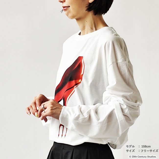 < GOOD ROCK SPEED > プリント ロングTシャツ