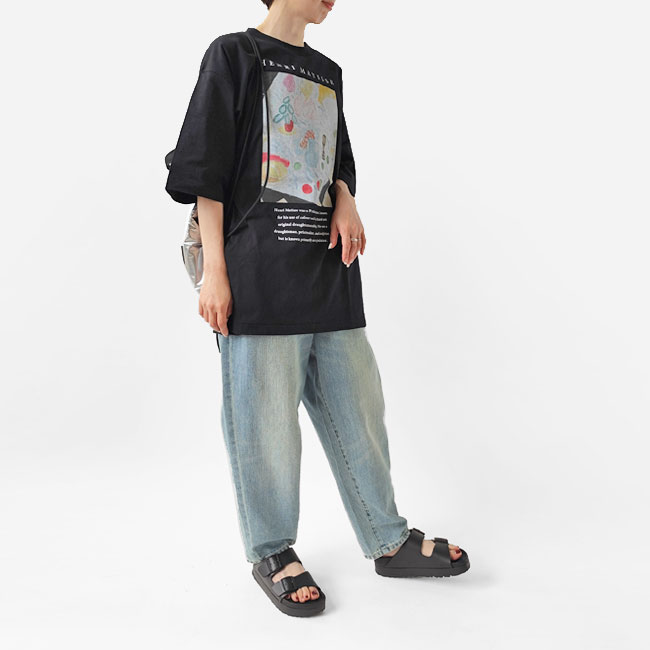 < CREOLME >  GRAPHIC H/S TEE / Tシャツ
