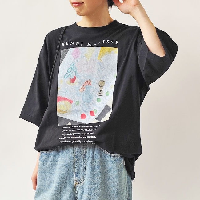 < CREOLME >  GRAPHIC H/S TEE / Tシャツ
