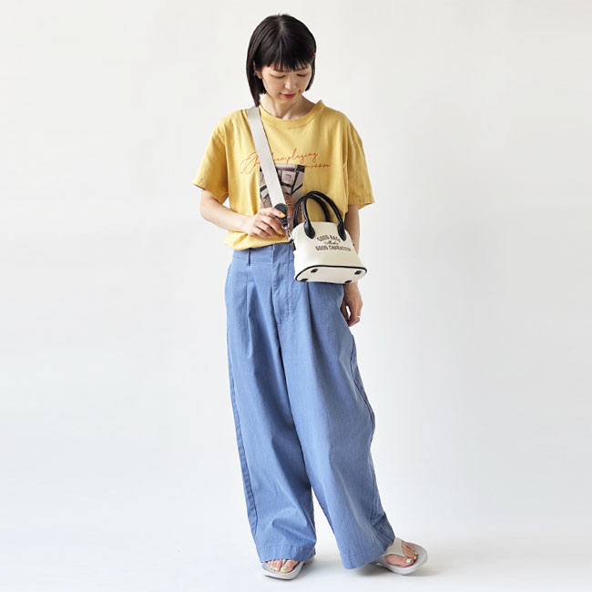 < story. > キャンバス ミニ ボストン バッグ