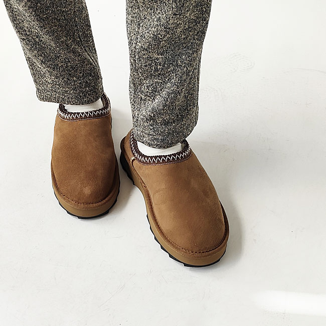 < EMU > Sharky Scuff / ムートンスリッポン