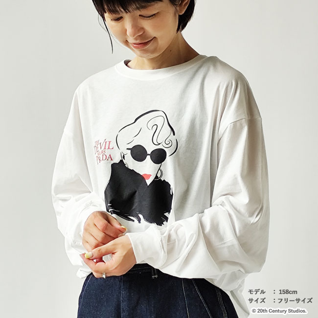 < GOOD ROCK SPEED > プリント ロングTシャツ