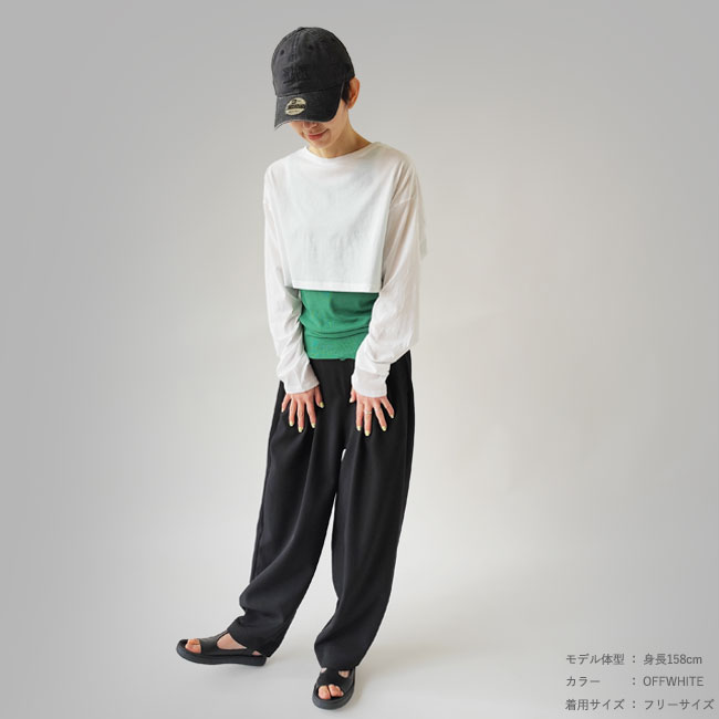 < whyto. >  LAYERED SET TEE