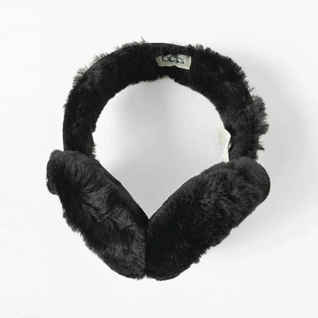 < UGG > Sheepskin Embroidery Earmuff / イヤーマフ