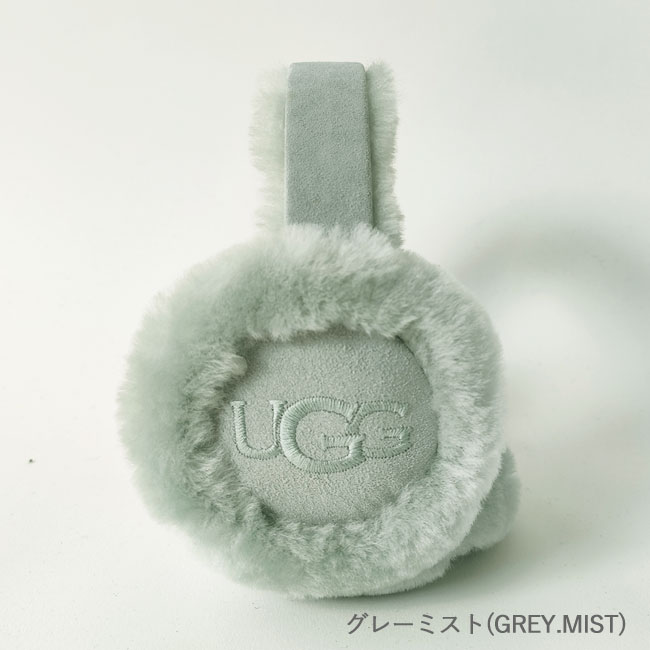 < UGG > Sheepskin Embroidery Earmuff / イヤーマフ