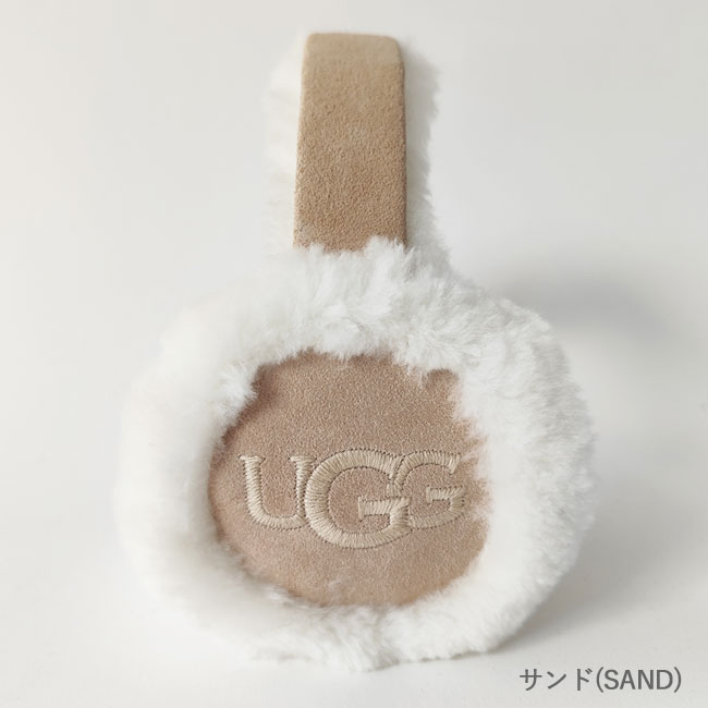 < UGG > Sheepskin Embroidery Earmuff / イヤーマフ