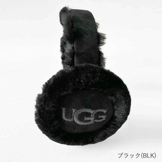 < UGG > Sheepskin Embroidery Earmuff / イヤーマフ