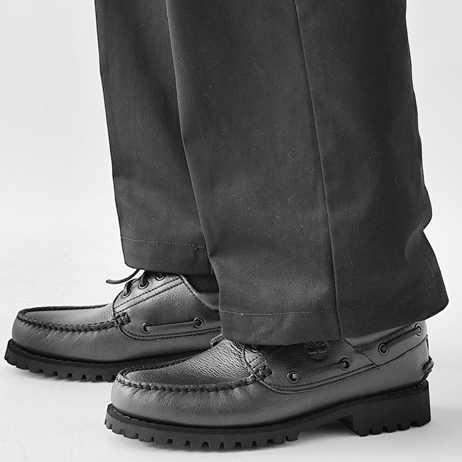 < Timberland > ボートシューズ 3eye スリーアイ ラグ ハンドソーン