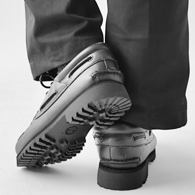 < Timberland > ボートシューズ 3eye スリーアイ ラグ ハンドソーン