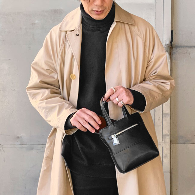 < aniary > Artisan Leather Mini Tote / ミニ バッグ