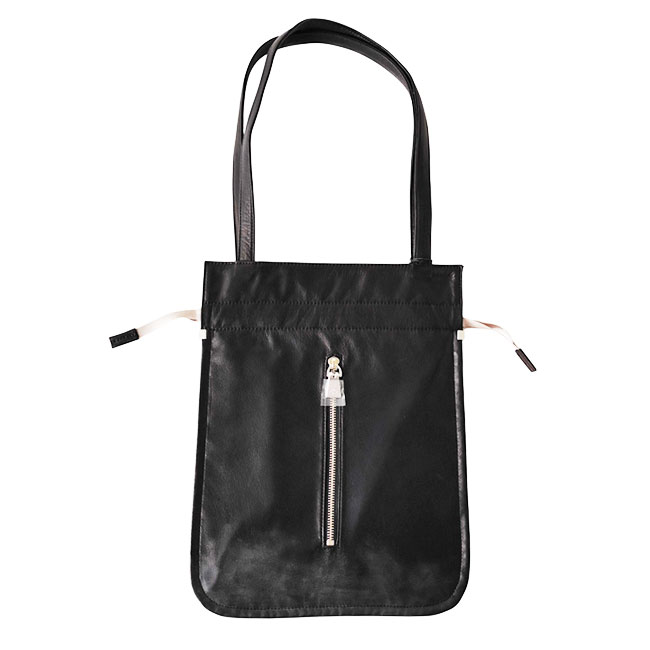 < aniary > Tote/ リアリティレザー巾着トート バッグ