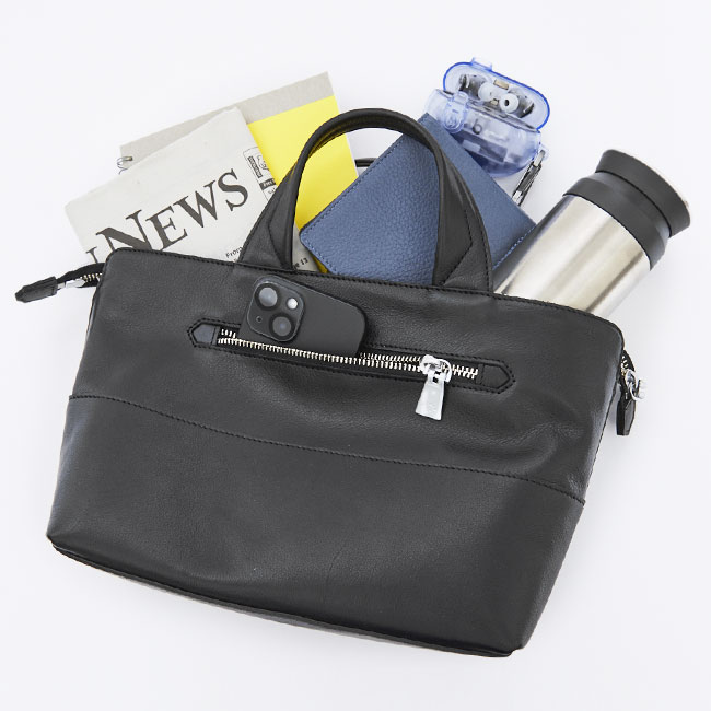 < aniary > Artisan Leather Mini Tote / ミニ トートバッグ