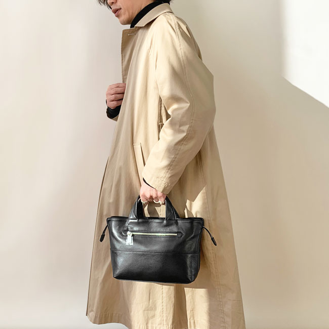 < aniary > Artisan Leather Mini Tote / ミニ トートバッグ