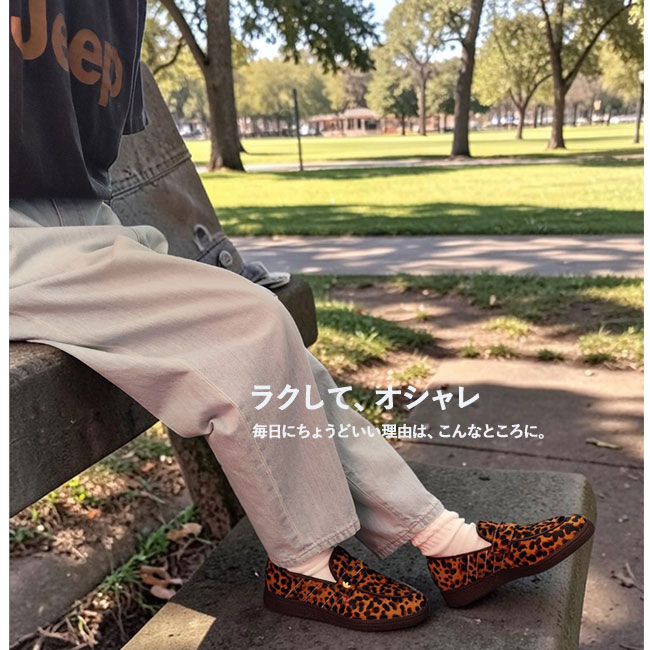 < adidas > スニーカーローファー