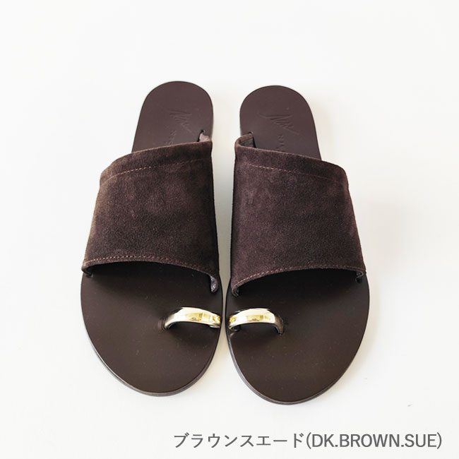 < NICOLAS LAINAS >サムリング　フラットサンダル