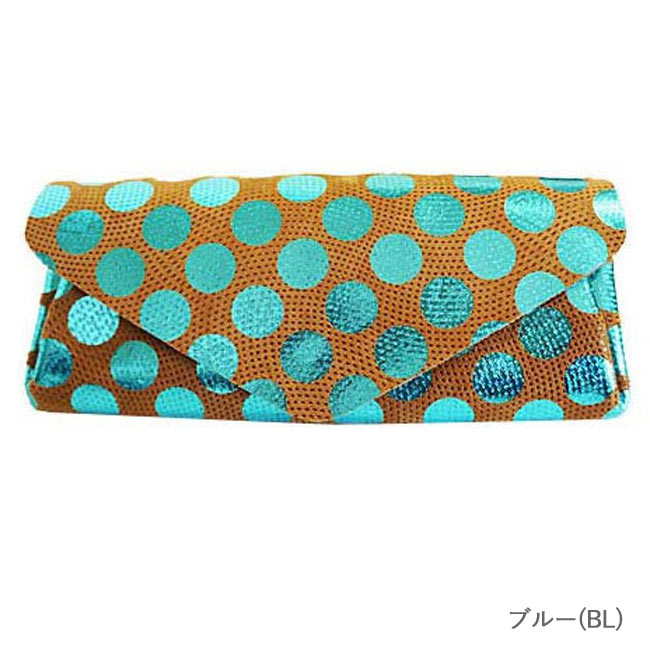 < carmine > Dot Leather Long Wallet / ロングウォレット