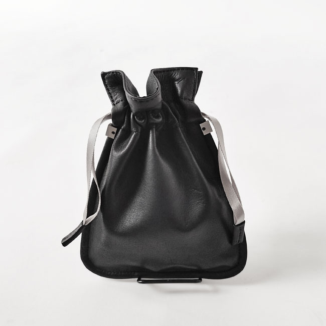 < aniary > Multi Case/ リアリティレザー 巾着マルチケース