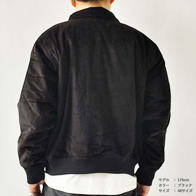 < LACOSTE > パテッド コーデュロイ ボンバー ジャケット