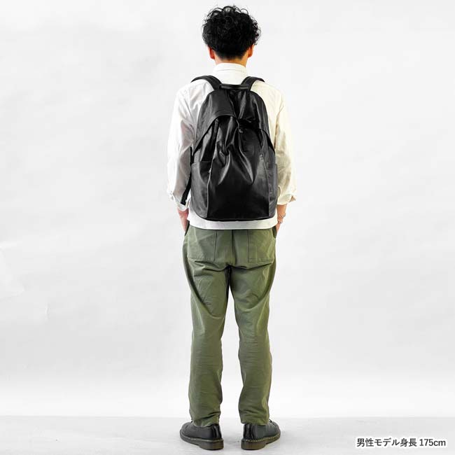 < aniary >Reality Leather Back Pack / レザー バックパック