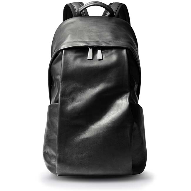 < aniary >Reality Leather Back Pack / レザー バックパック